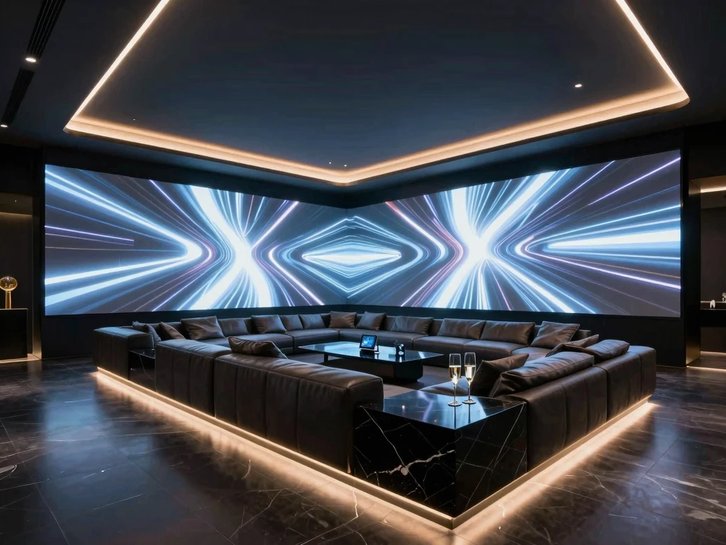 현지 최고급 VVIP 라운지 전경